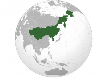 Location of the Far Eastern Republic (green)