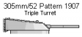 305mm 52Cal Pattern 1907 Triple.png